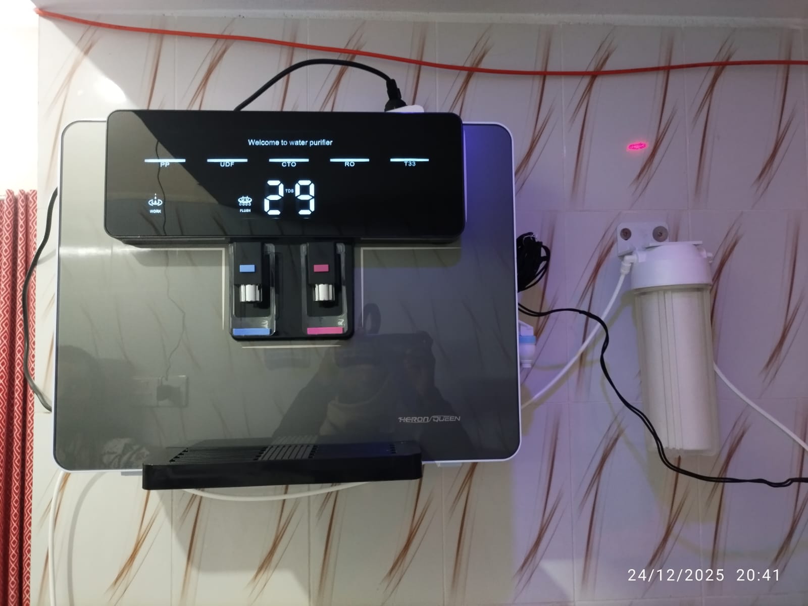 Heron Queen RO Water Purifier Installation in Khulna – Hot, Cold & Normal Pure Water Solution