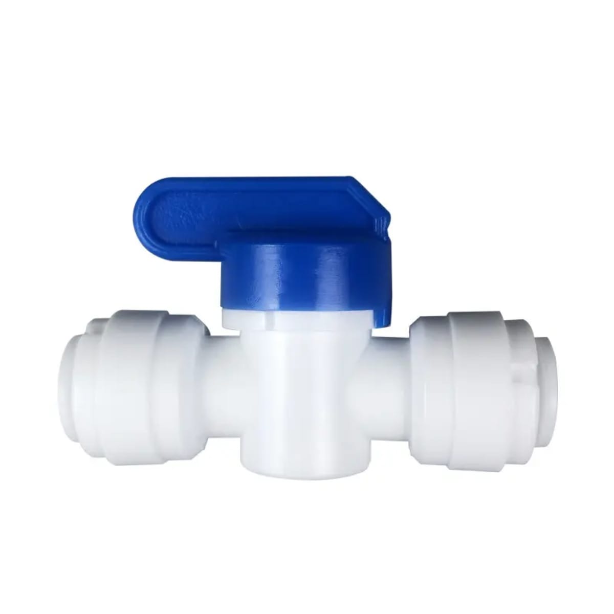 Food-Grade Quick Connector Push-In Tube Fitting - (1/4 6mm hand valve) Shut off Valve