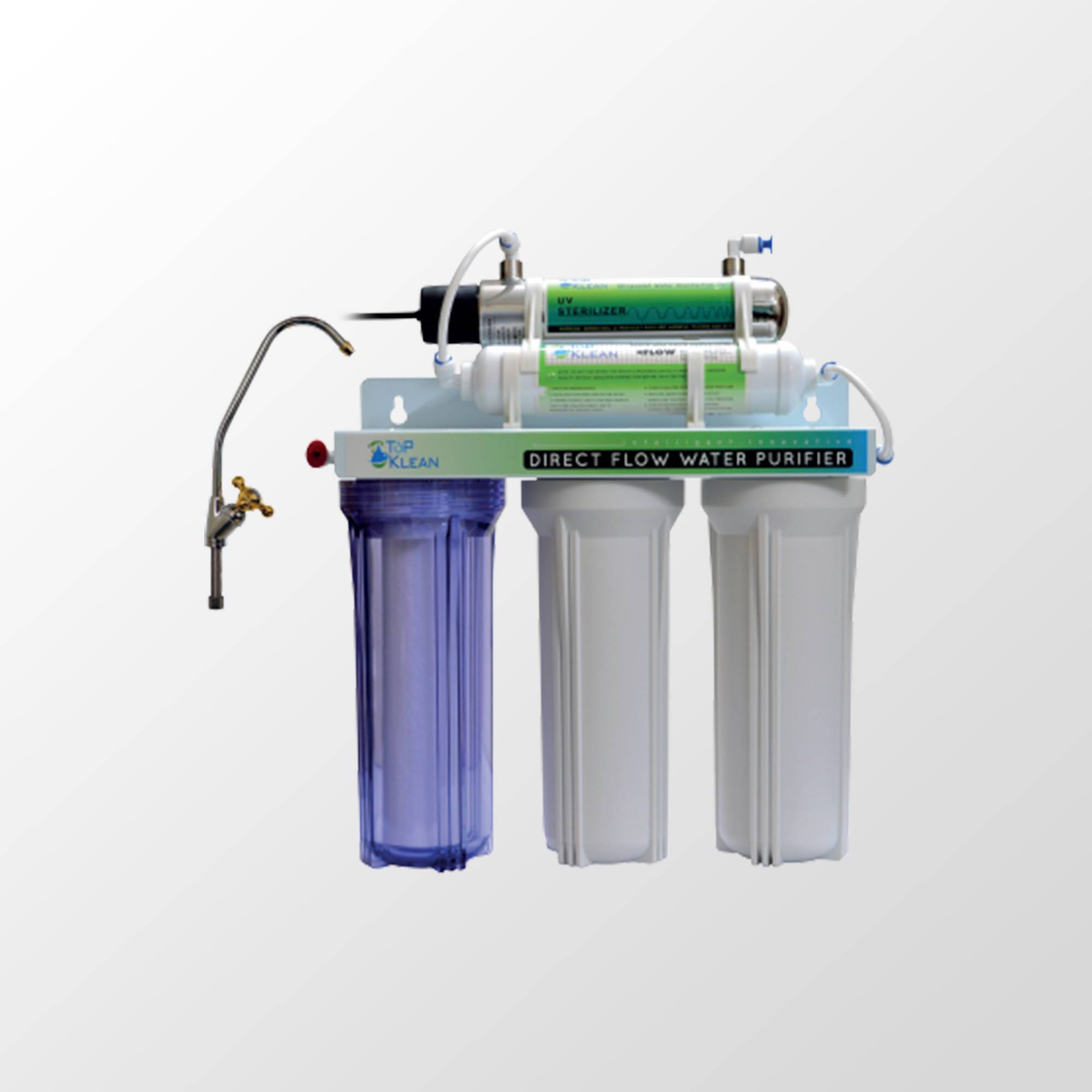 Top Klean 5 Stage UV Water Purifier | Wall Mounted UV Water Filter | Best UV Water Purifier in Bangladesh