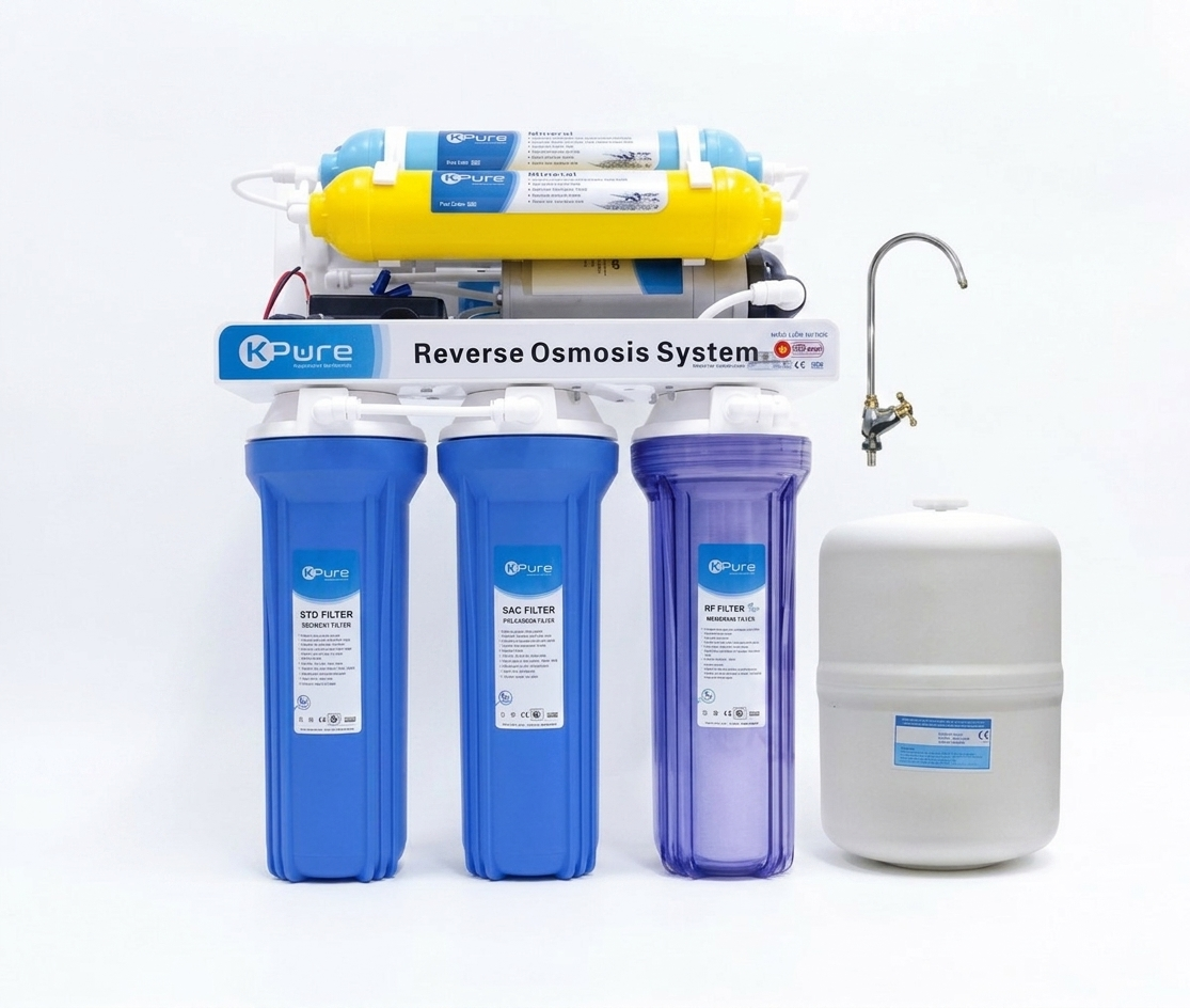 KPure 6 Stage RO Water Purifier | Made in Vietnam | Best RO Water Purifier in Bangladesh