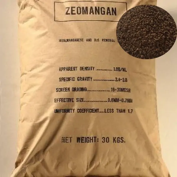 Zeomanganese Filter Media | Premium Iron & Manganese Removal Media | Made in Taiwan