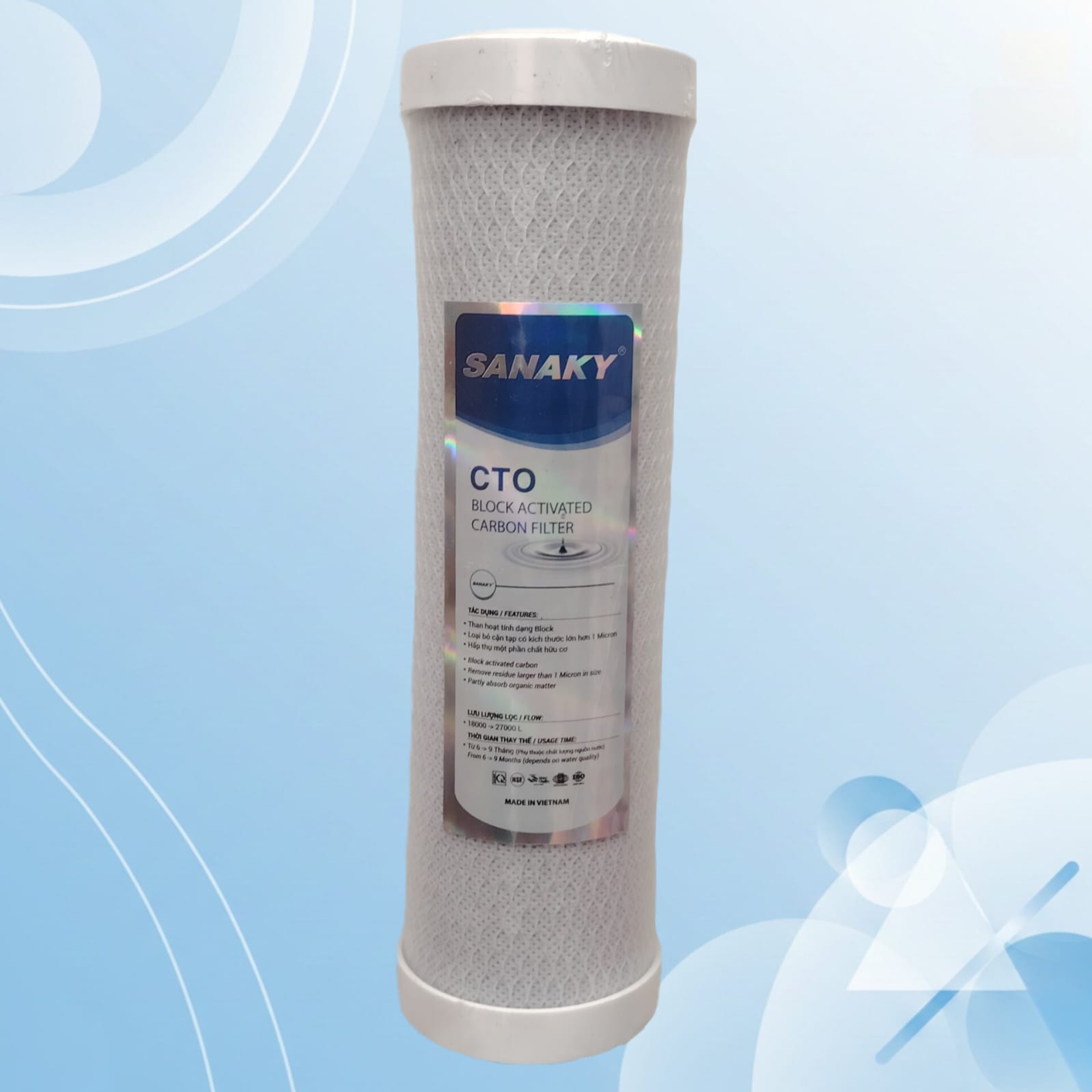 Sanaky Activated Carbon (CTO)/ Net carbon Filter