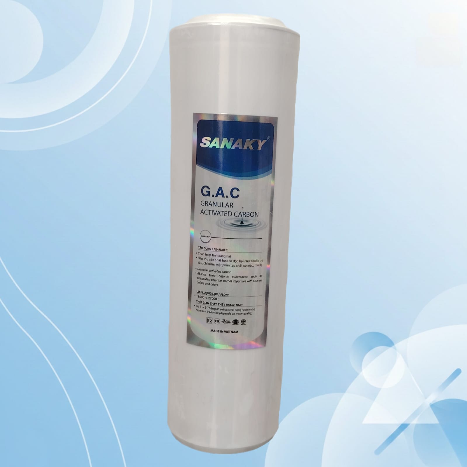 Sanaky Granular Activated Carbon (GAC)/Box carbon