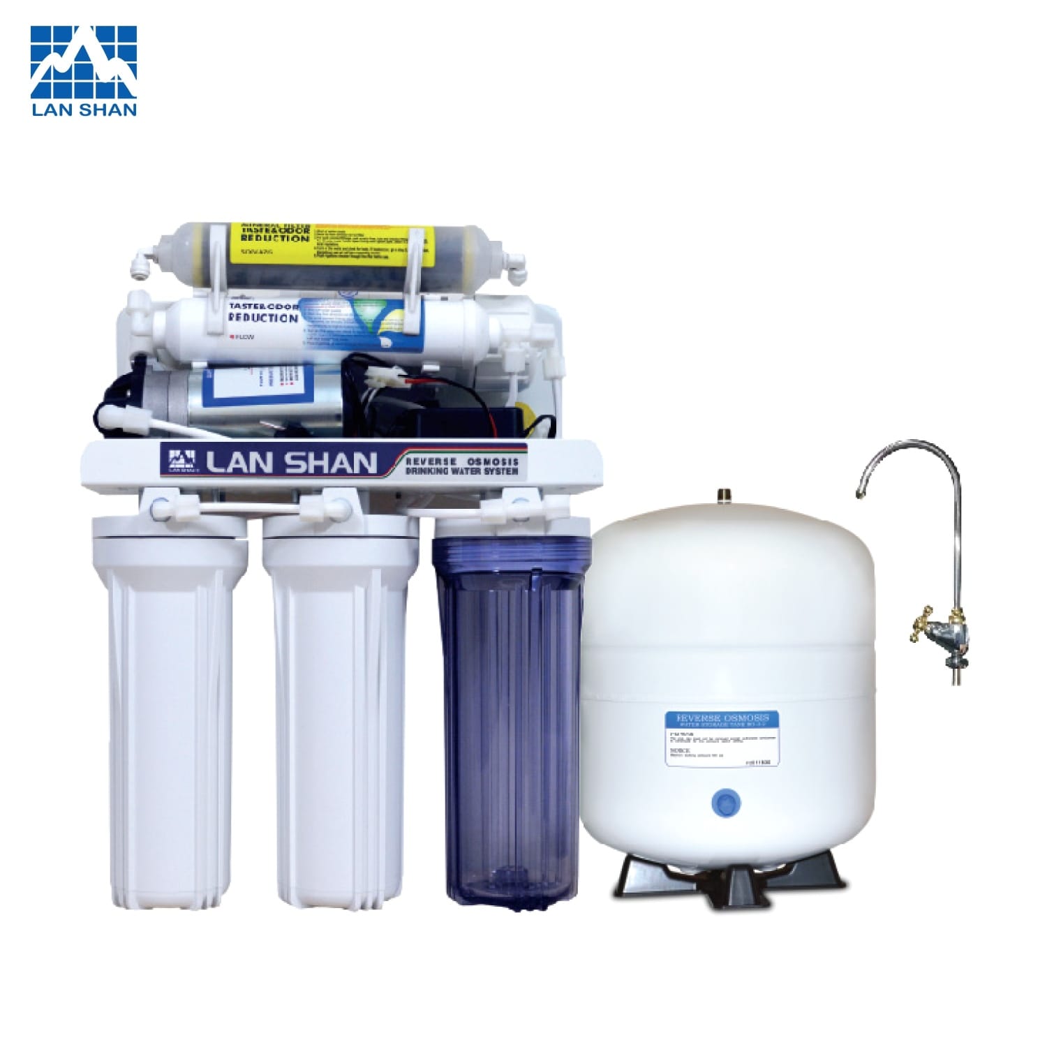 Lan Shan LSRO 101 BW RO Water Purifier – Best 5-Stage Water Purifier in Bangladesh
