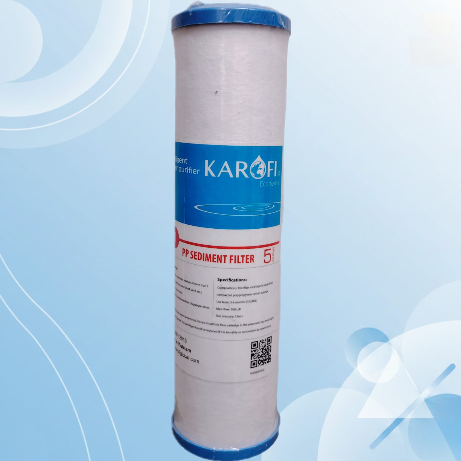 Karofi High-Quality PP Sediment Filter (5 Micron)