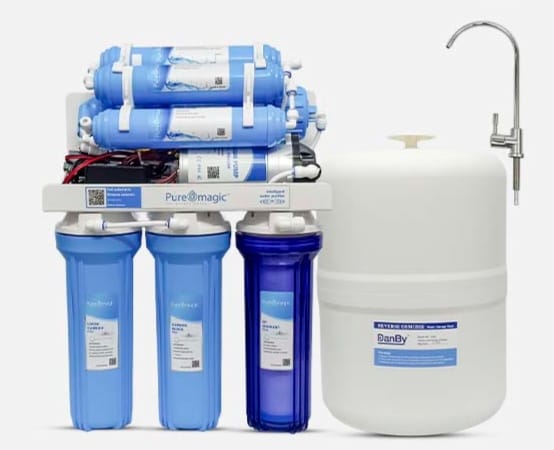 pure Magic Open 7 Stage 100 GPD RO + Mineal + Alkaline Water Purifier
