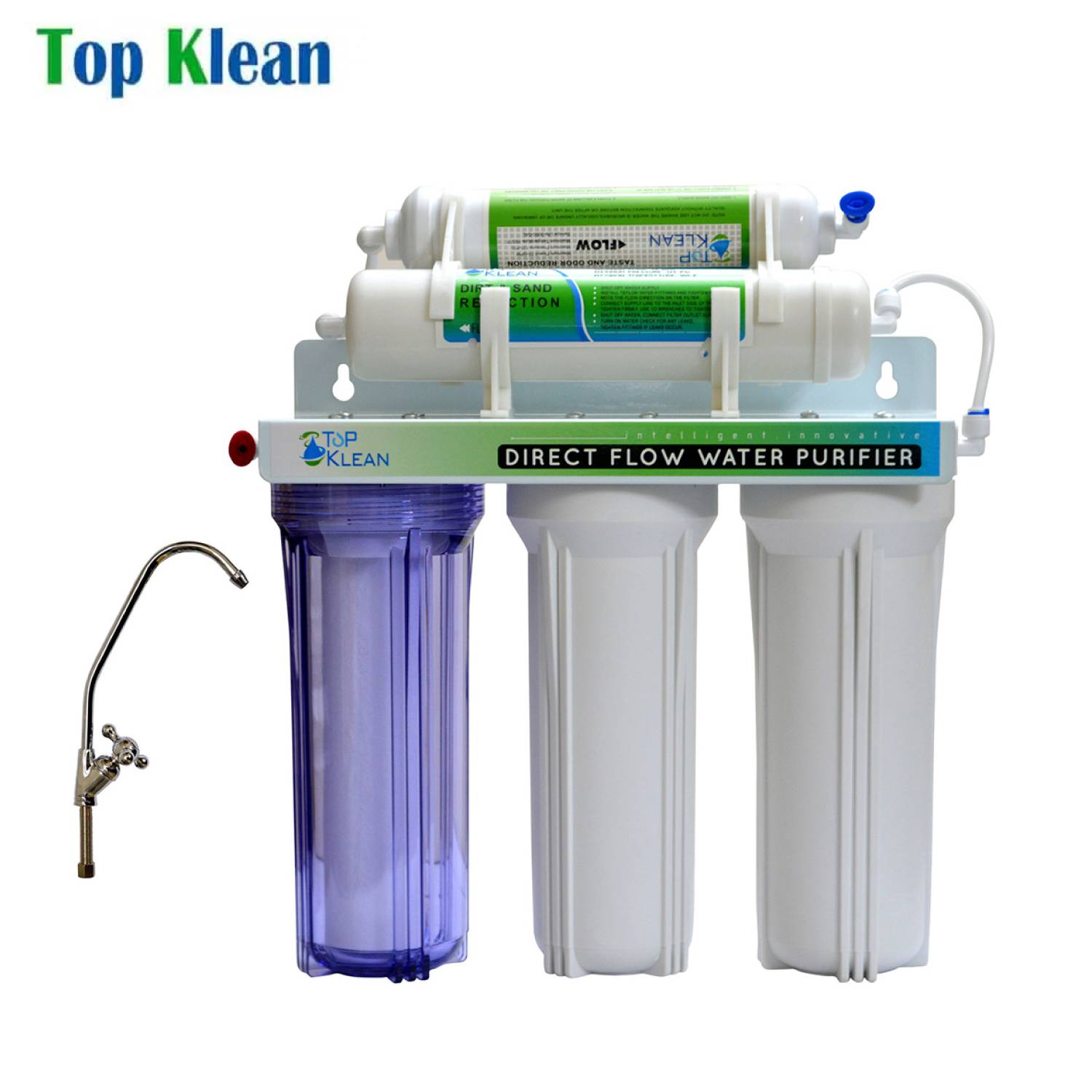 Top Klean TPCL-501 5 Stage Direct Flow Water Purifier | Non-RO Water Filter | Best Direct Flow Water Purifier in Bangladesh