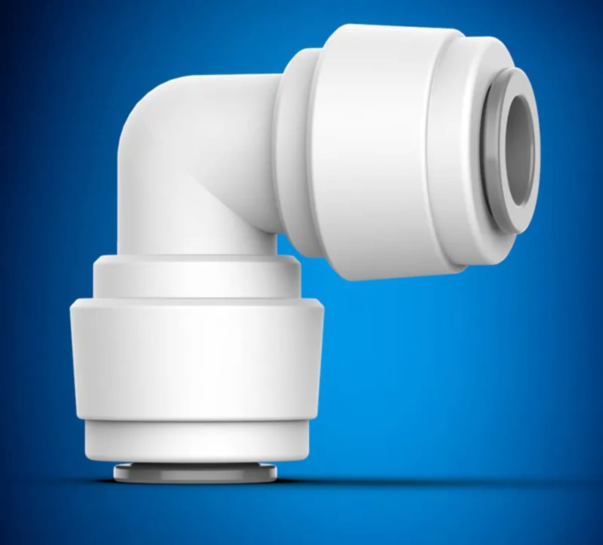 1/4 Inch (6mm) OD Push-to-Connect Fitting for RO Water Purifier